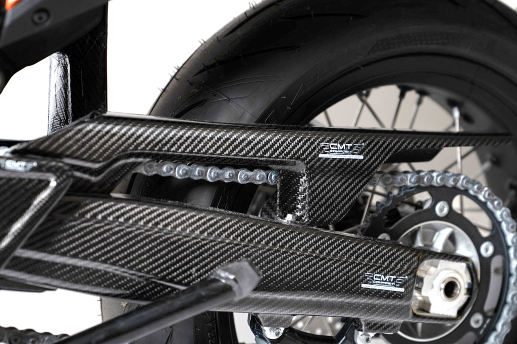 Ktm 690 carbon swingarm cover cmt