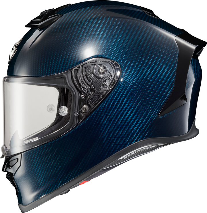 Helmets carbon scorpion EXO-R1 BLUE