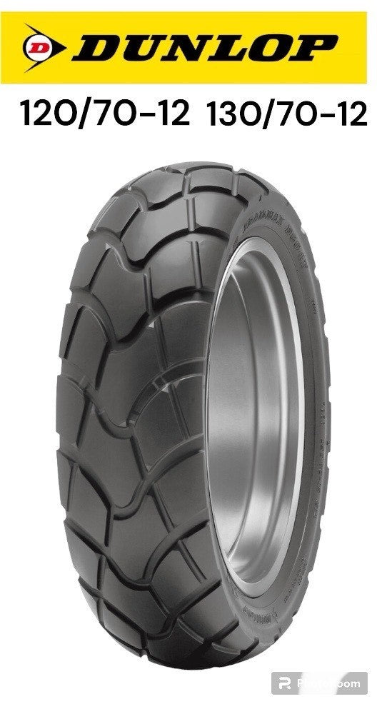 DUNLOP 120/70-12  130/70-12