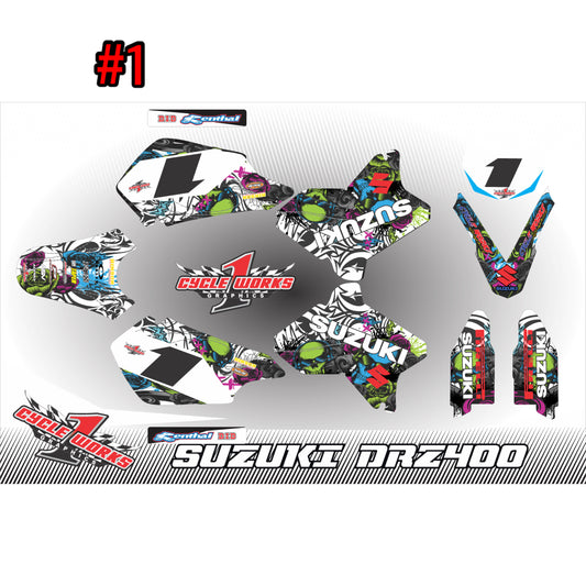 Drz400 anime graphic kit