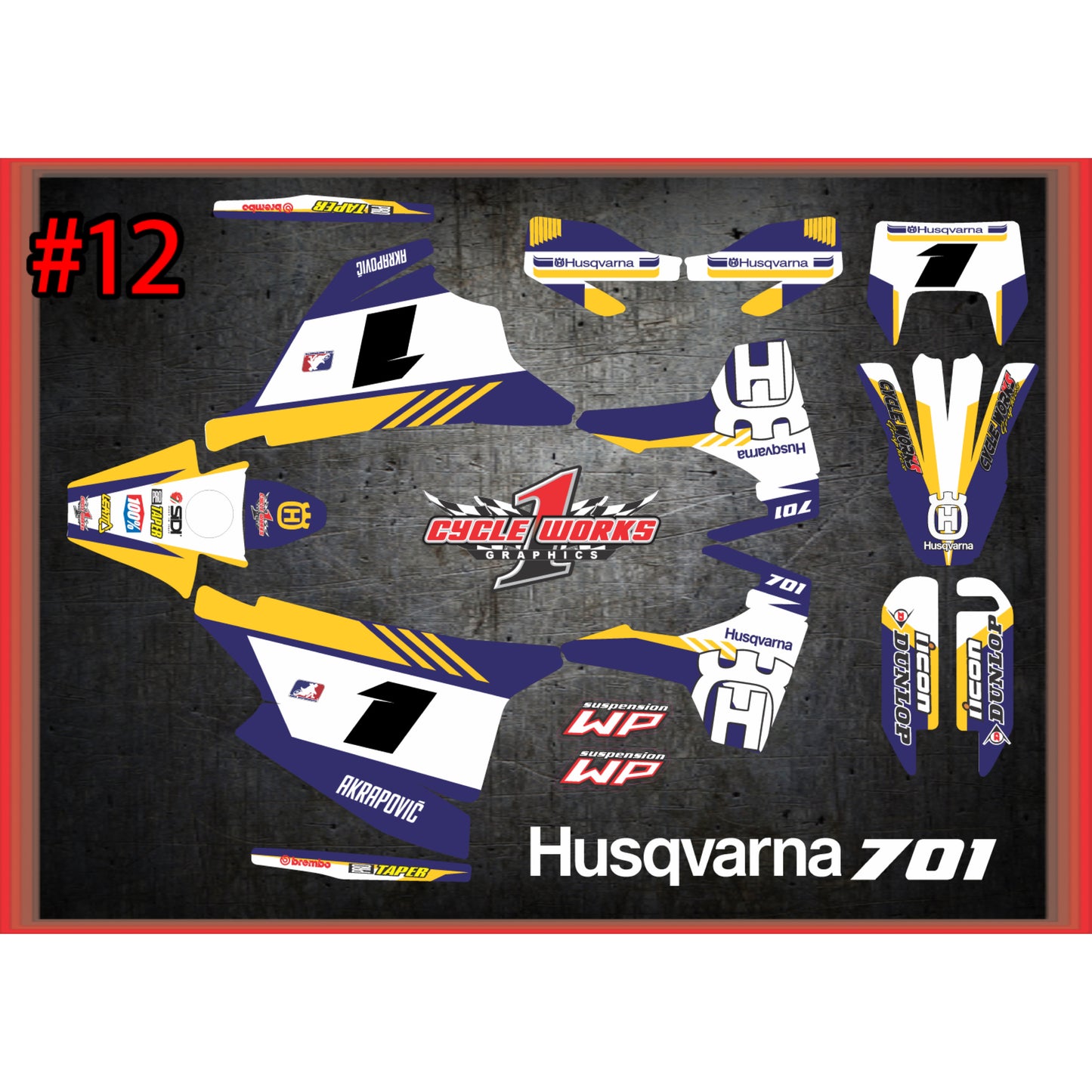 701 husqvarna full graphic