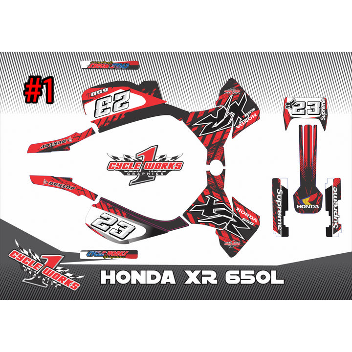 XR650L FULL GRAPHIC KIT