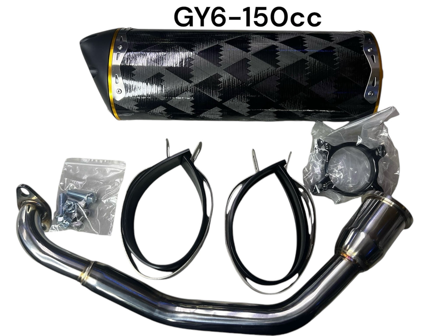 Vento gy6 150cc full sistem exhaust