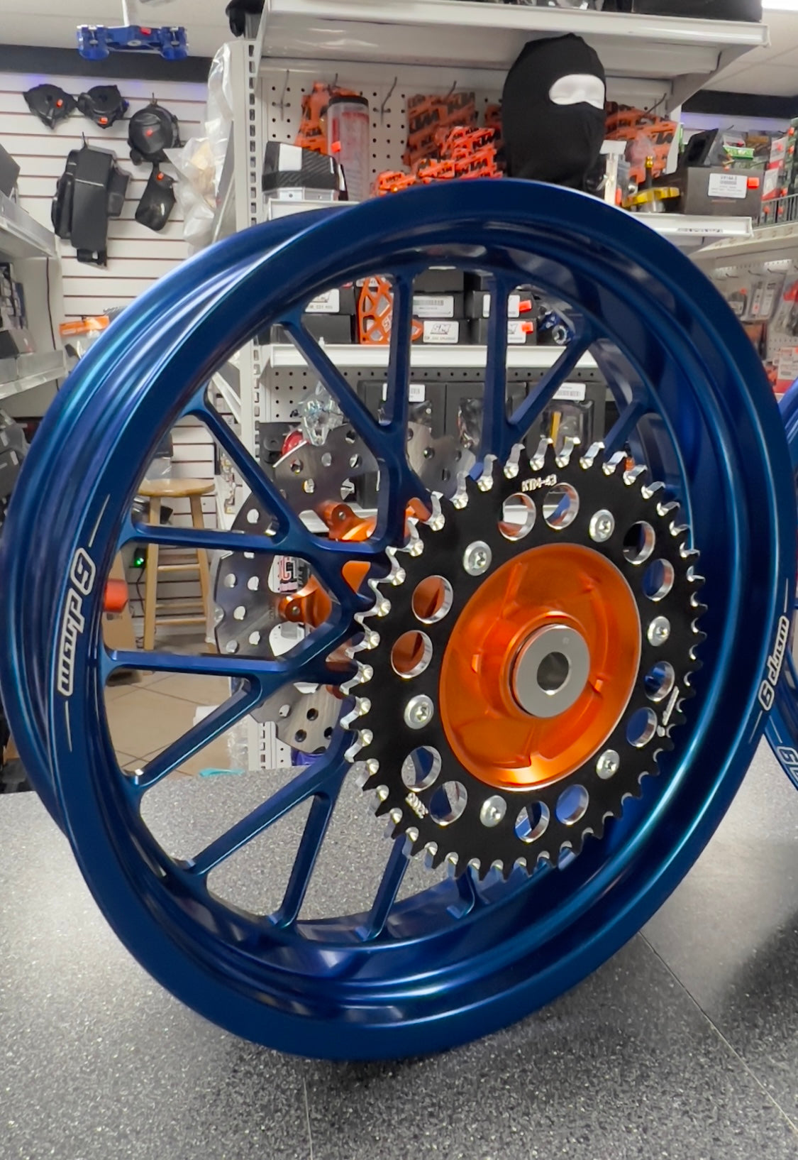 Ktm 690 enduro wheels WARP 9