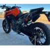 Escape doble deslizante Empire Industries KTM DUKE 790/890 con fibra de carbono