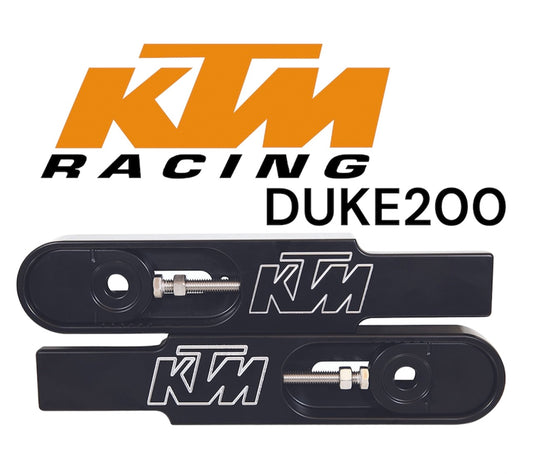 Duke 200 swingarm extensions