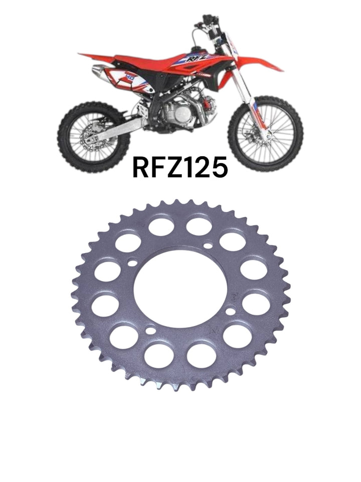 RFZ 125 rear sprocket