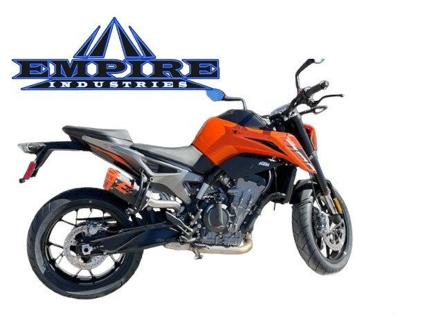 KTM DUKE 790 / 890 Single Slip on Exhaust EMPIRE G2 with Billet Tip