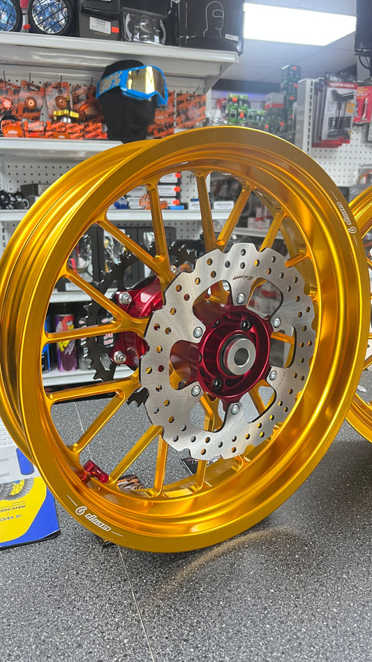 Drz 400 warp 9 wheels