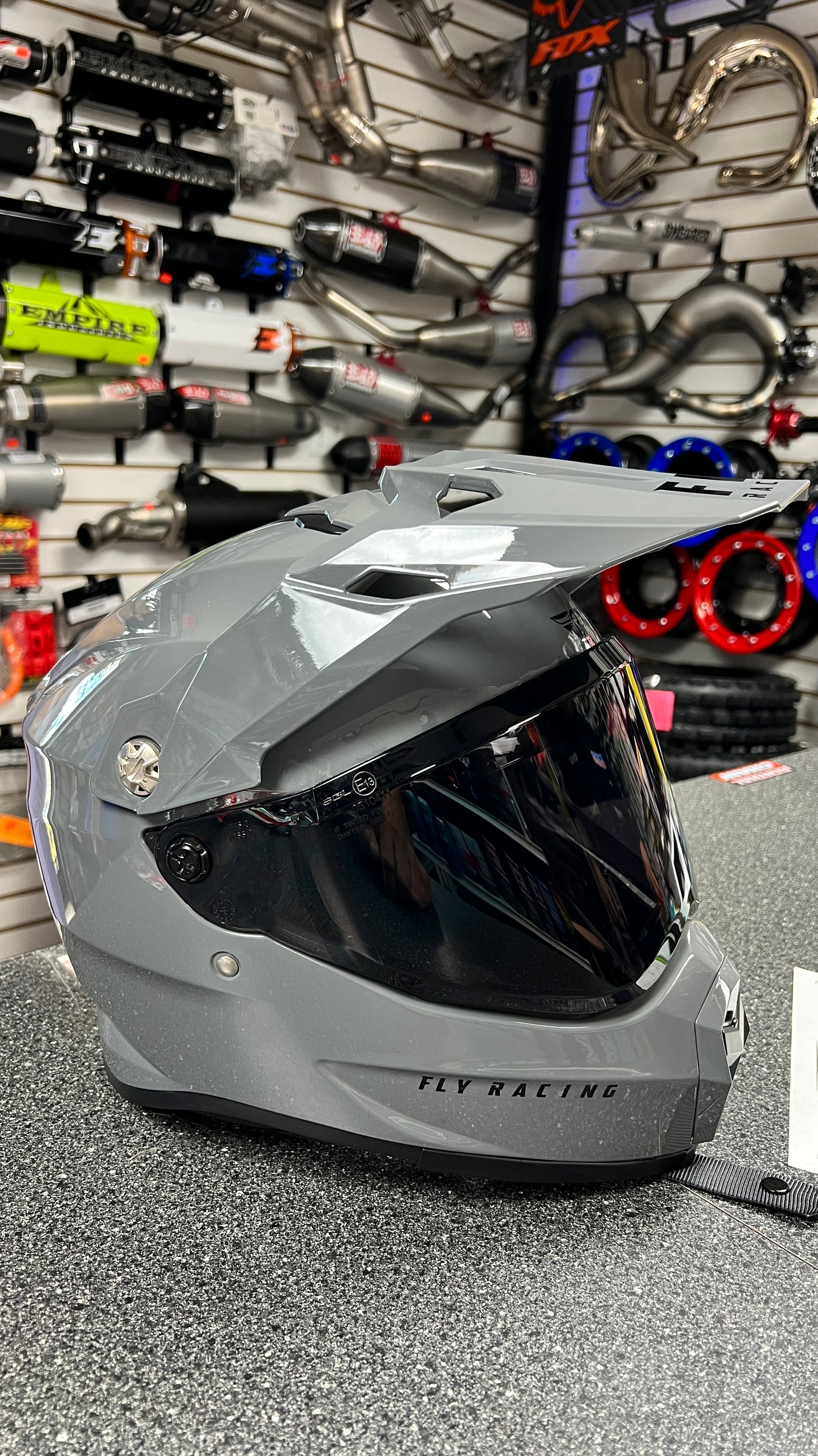 Fly racing trekker helmets face shield