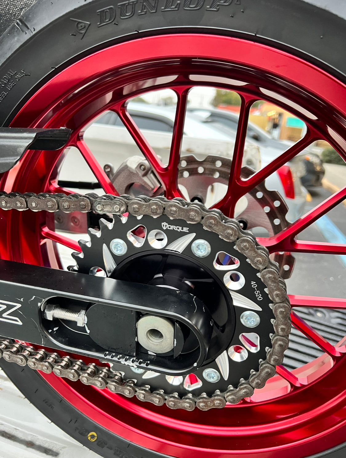 XR650L SPROCKET 40T TORQUE