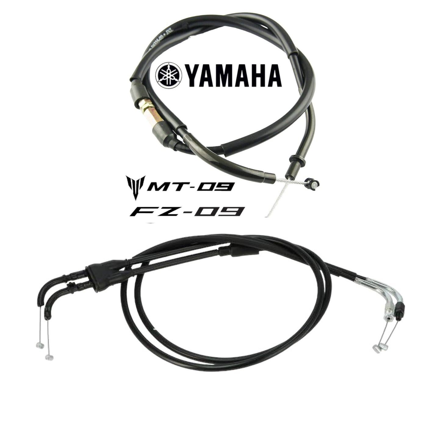 YAMAHA MT09 / FZ09  CABLE CLUTCH & THROTTLE OEM