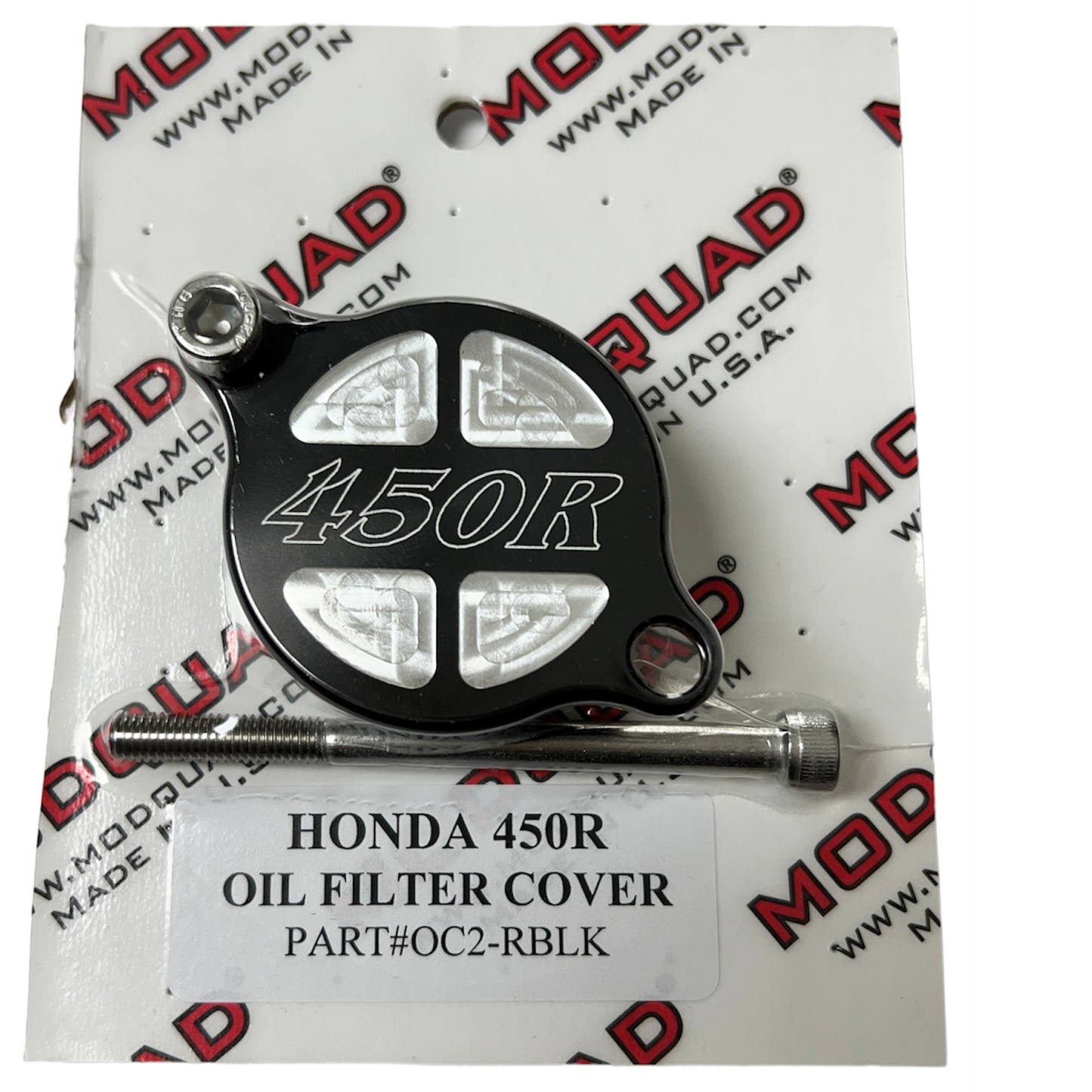 Trx450 oil filter cover