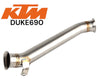 Ktm 690 duke mid pipe