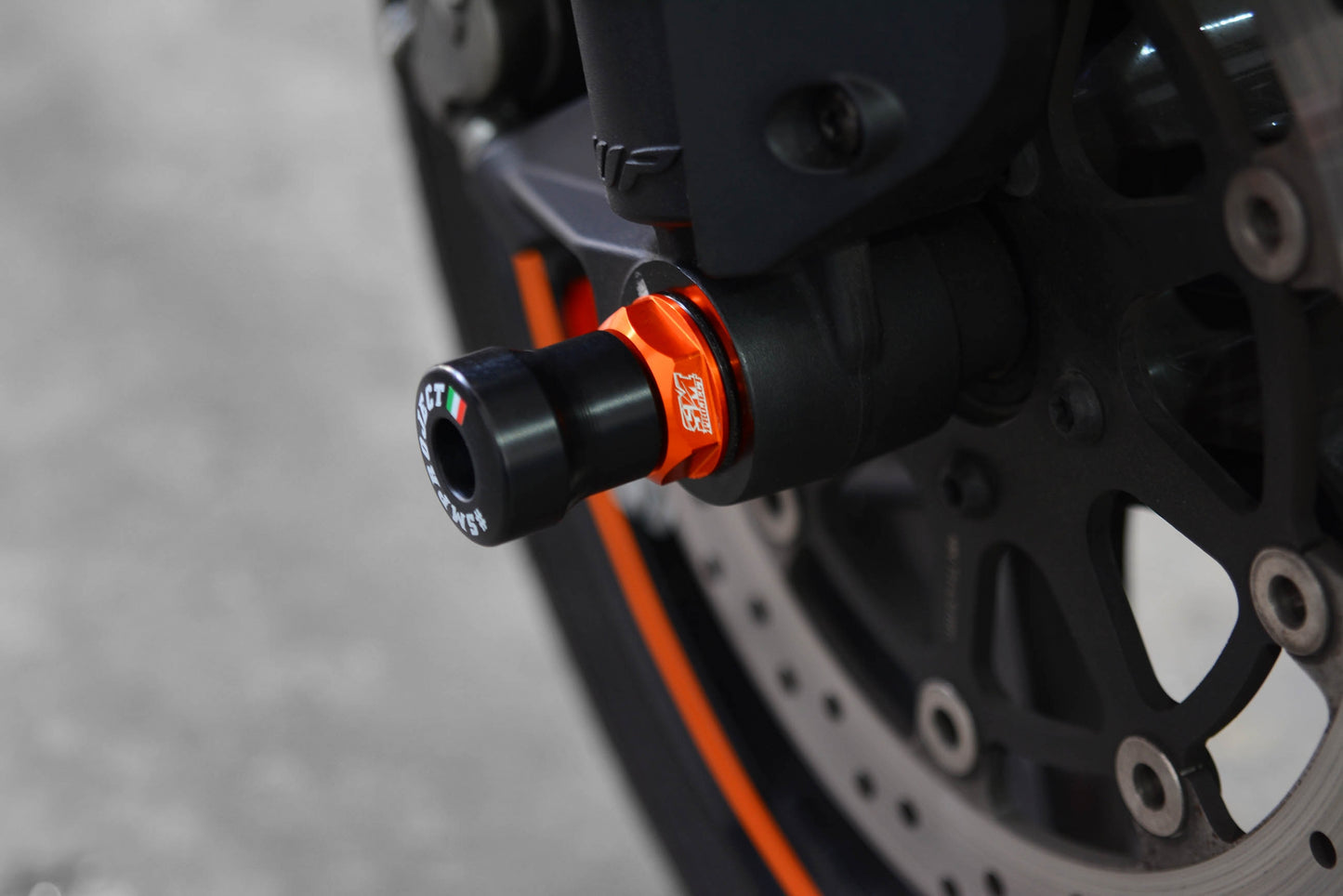 Ktm 690 front axle sliders